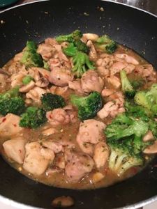 My version of general tso's chicken